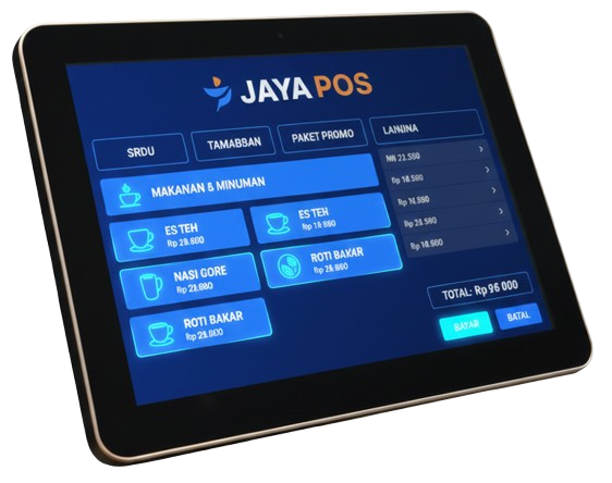 JAYA POS Mockup Interface